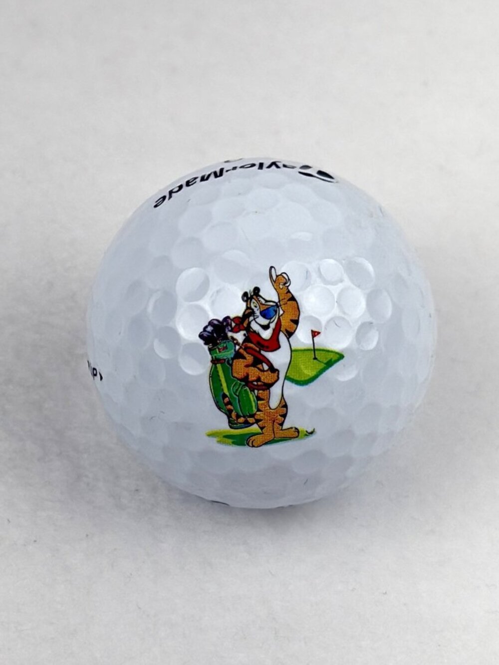 TaylorMade Kelloggs Tony the Tiger Golf Ball White Burner LDP Logo Collectible